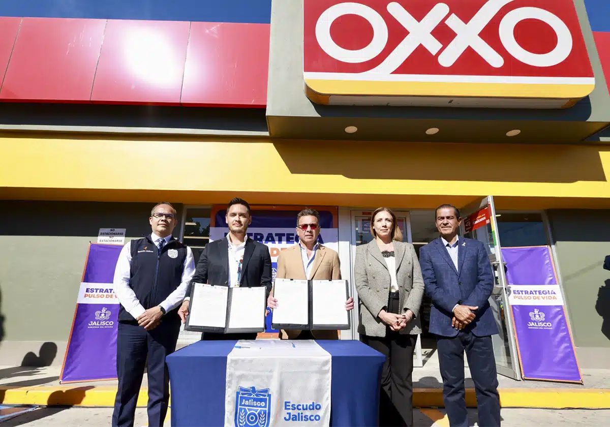 AVANZAN ACCIONES PARA PROTEGER A LAS MUJERES EN JALISCO CON EL PROGRAMA “PUNTO SEGURO OXXO”