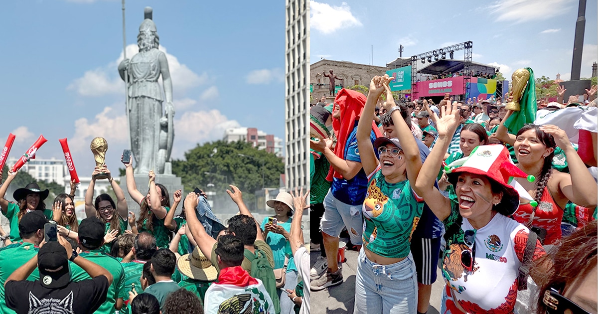 CELEBRAN MILES VICTORIA INAGURAL DEL TRI EN EL FAN FEST GUADALAJARA